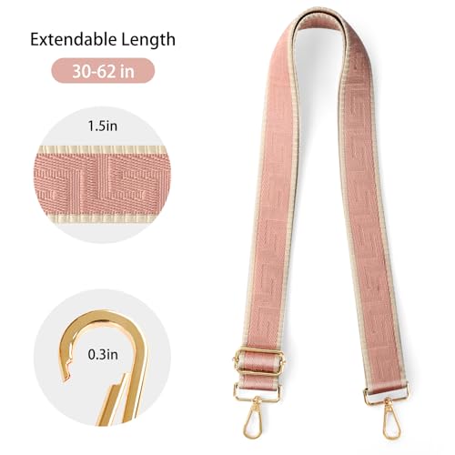 Image of Purse Straps Replacement Crossbody Straps for Purses,Wide Shoulder Strap for Bags Extender Guitar Straps for Handbags