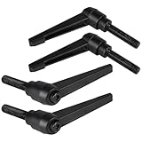 Photo Gallery efuturetime 4 pcs maniglie a leva di serraggio m12-50mm maniglia a ripresa di boccaggio regolabile in acciaio al carbonio nero Photo Gallery efuturetime 4 pcs maniglie a leva di serraggio m12-50mm maniglia a ripresa di boccaggio regolabile in acciaio al carbonio nero