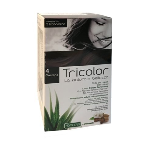 Specchiasol Tricolor Tinta Capelli Castano 4