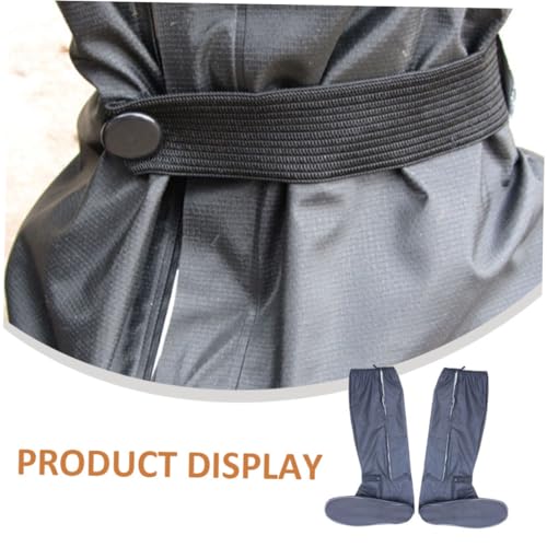 Cubrezapatos reutilizables antideslizantes para lluvia, fundas impermeables lavables para hombres y mujeres, esenciales para actividades al aire libre miniatura 5