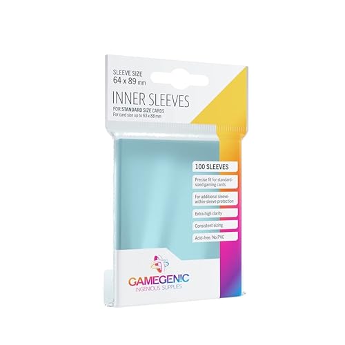 Gamegenic: Inner Sleeves, Galápagos Jogos, Claro