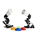JTL DL-50 Copy Light Kit with Two S-25M Master AC Slave Strobes, Guide Number of 72, ISO 100, Feet
