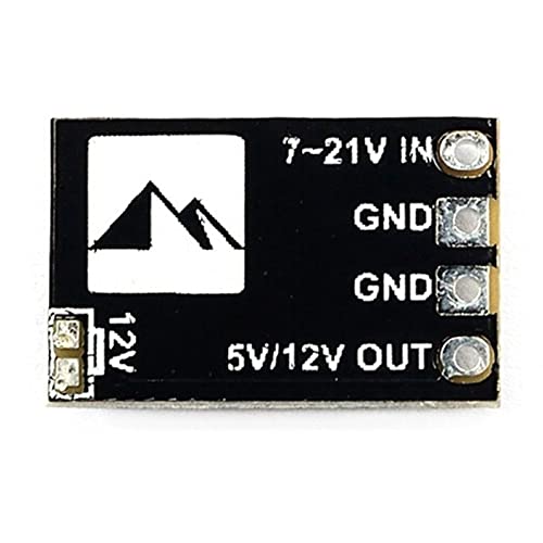 2PCS 11x17x3mm 1g MATEK Micro BEC 7-21V to 5V/12V-ADJ Adjustable Voltage Dual BEC Board for RC Model Airplane DIY Parts