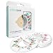 Baby Closet Size Dividers, First Bouquet, Girl, Set of 6 Closet Organizers for 0-24 Months Flowers