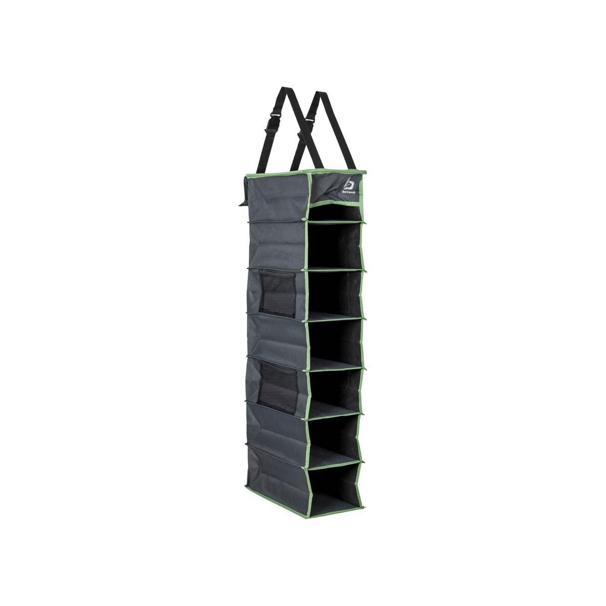 Bo-Camp - Range-tout - 7 compartiments - Multifonctionnel - 30x17x84 cm, Anthracite