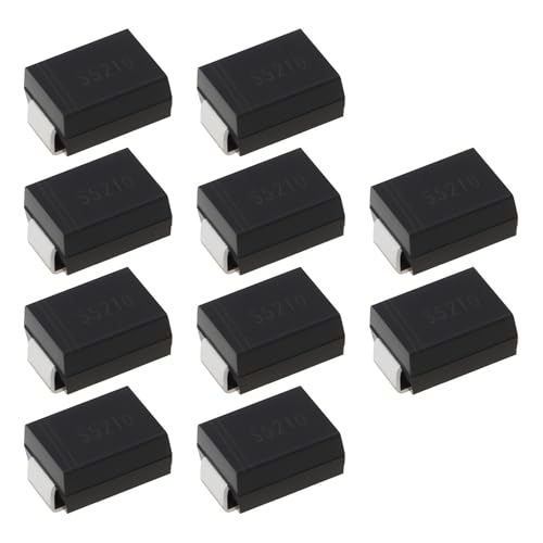 Yinettech 191-BF 10 Pcs Schottky Diodes Rectifiers Diode 2A 100V Smd Smb 5.1X3.5X2.1Mm cover