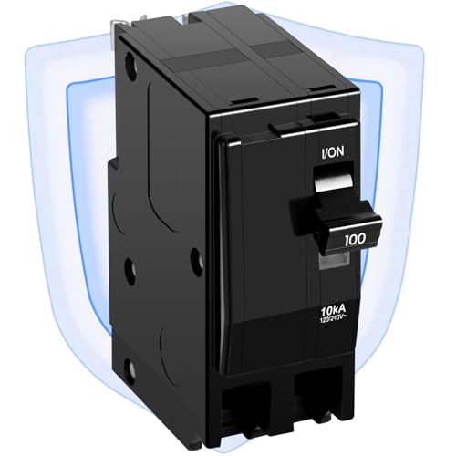 100Amp 2-Pole Circuit Breaker for QO2100CP Compatible with SD QO Load Center CSED and NQOD Distribution Panels 120/240 V 10kA