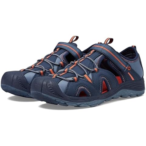Merrell Kids Hydro 2 Fisherman Sandal, Navy Orange Cover