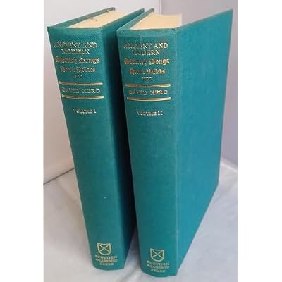 Ancient & Modern Scottish Songs, Heroic Ballads etc