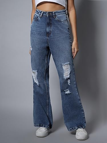 Image of HIGH STAR Women's Stretch Fit Mid Rise Jeans