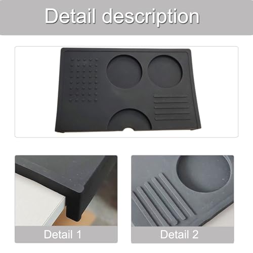 Tapis à café en silicone facile à nettoyer pour comptoir propre