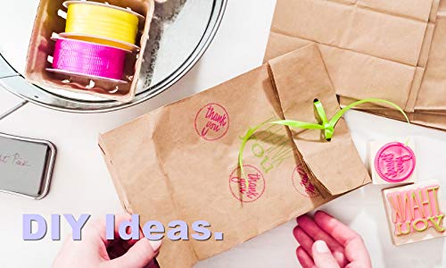 Bagdream Paper Lunch Bags 4Lb 100Pcs Snack Bags, Craft Bags, Bread Bags, Sack Lunch Bags Bulk 5X2.95X9.45 Inches Recycled Brown Paper Bags #TOP5