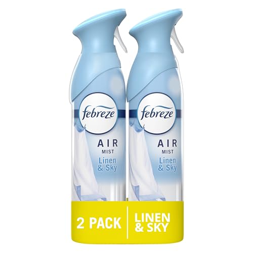 Febreze Air Mist Air Freshener Spray, Odor-Fighting Room Spray, Air Fresheners for Home and Bathroom...