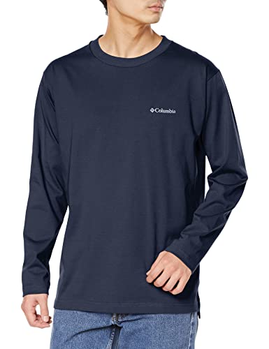 ホーソン ロングスリーブ クルー PM0934 Tシャツ メンズ S Collegiate Navy, Logo
