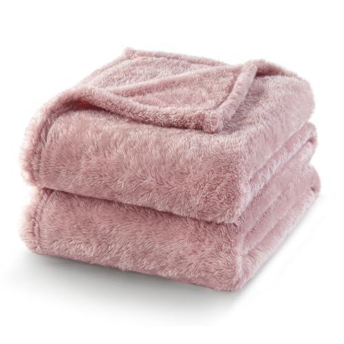 Exclusivo Mezcla Plaid Polaire Uni, Couverture Moelleuse en Peluche