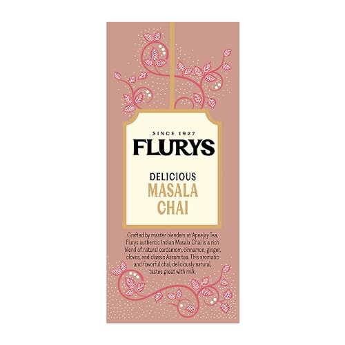 Ty-phoo Flurys Delicious Masala Tea Bags Enriched With Cardamom, Nutmeg, Clove & Cinnamon, 25 Tea Bags, 50 Grams - Image 4 thumbnail