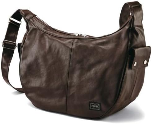 Amazon ポーター Porter 吉田カバン ポーター フリースタイル ショルダーバッグ 707 ダークブラウン 1サイズ メンズバッグ 財布
