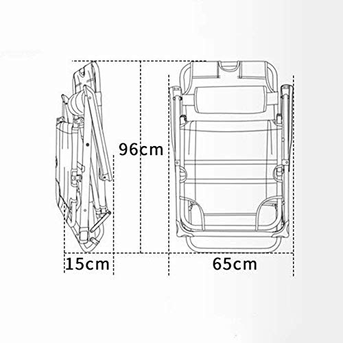 Chaise longue de balcon pliable pour optimiser vos petits espaces extérieurs