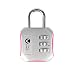 Luggage Travel Gym Lock with 3 Digit Easily Customizable Code Combination Padlock Bike Lockers Gym Travel Bags and Suitcases Get It Now and Be Safe