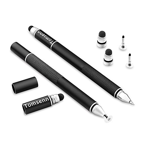 TOMSENN Fine Point Capacitive Stylus Pen for iPad, iPhone, Tablets,Cell Phones [ Fine