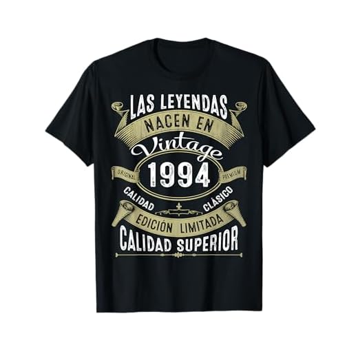 31 Años Cumpleaños Regalo Hombre Mujer Vintage 1994 Camiseta