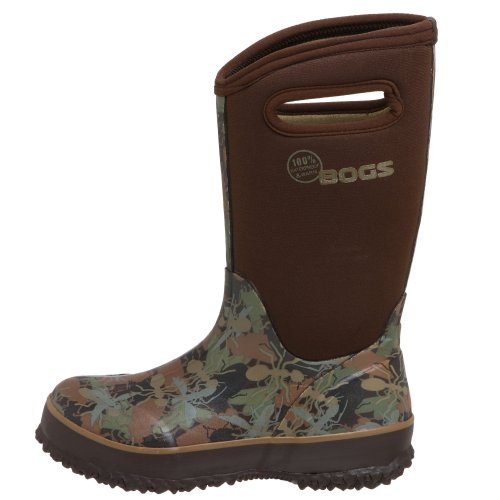 Image of BOGS unisex-child Classic High Waterproof Insulated Rubber Neoprene Rain BootSnow Boot