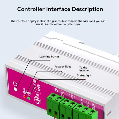 Module de commande d'interphon Lora commutateur bidirectionnel sans fil distance - 5