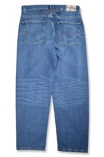 Lucky Brand Mens Gold Rush Pioneer Vintage Straight Fit Cotton Jeans, (33W x 32L, Gold Strike Blue Wash)2