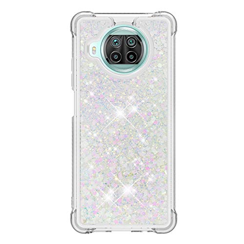 LLSHN Cover per Xiaomi Mi 10T Lite 5G, Glitter
