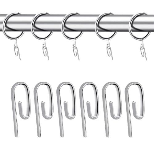 MERCURY TEXTIL- Ganchos de Cortina de Metal. Ganchos de Riel