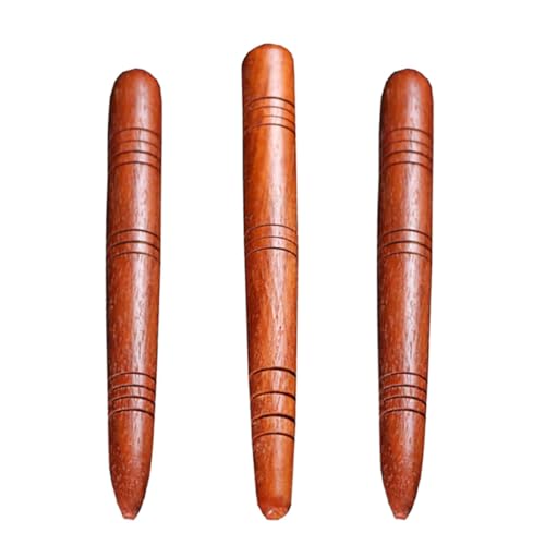 Image of Healeved 3pcs Wooden Acupuncture Point Massage Rods for Arms and Shoulder, Whole Body Massage Tools Made of Sturdy Wood, Easy to Carry Self-Massage Acupressure Bars for Travel