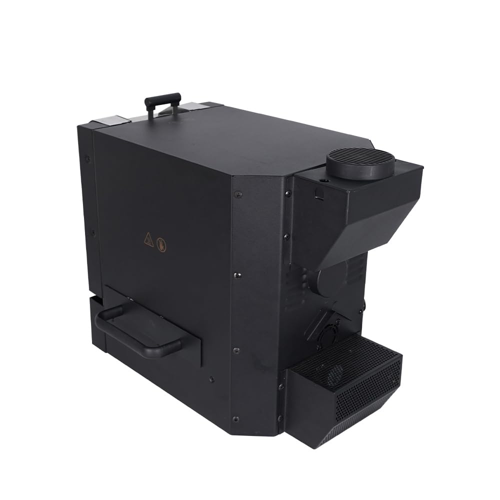 Kaffeeröster der zweiten Generation - Electric Coffee Bean Roaster 1000W - Kaffeebohnenröster mit Kaffeespreuabscheider und Absaugung - Dual Control System