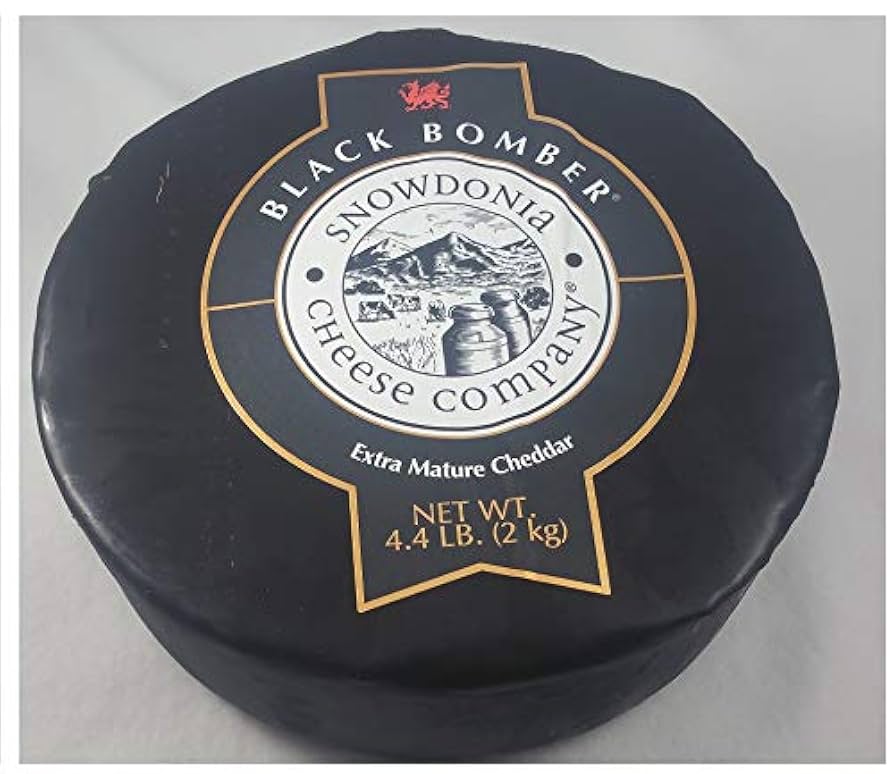 Amazon.com: SNOWDONIA BLACK BOMBER CHEDDAR. ENGLAND.WHEEL