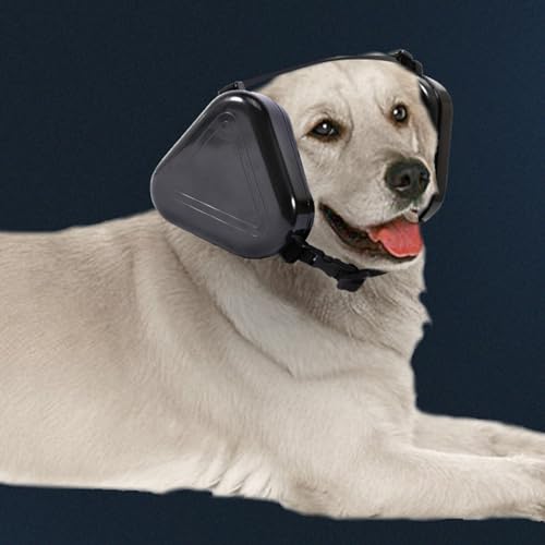 Ruiqas Hunde Kopfhörer für Gehörschutz Noise Cancelling Ohrschützer Lärmschutz Muffs Hunde Gehörschutz für Gewitter Jagd