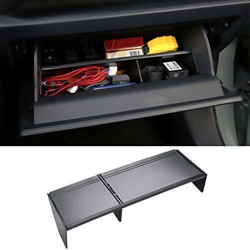 Jaronx Center Console Organizer Compatible with Toyota RAV4 2023 2022 2021 2020 2019, Center Console Glove Box Divider Storage Glove Box Organizer Tray