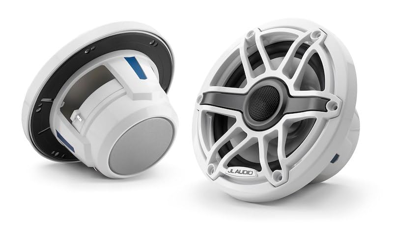 M6 Series 6.5 Marine Coaxial Speakers w/Gloss White Sport Grille - M6-650X-S-GwGw [010-03090-00]
