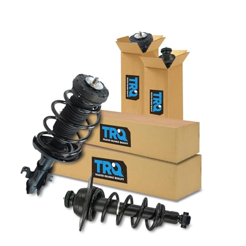 Image of TRQ Front and Rear Strut & Coil Spring Assembly Set Driver & Passenger Sides Compatible with 11-12 Chevrolet Camaro