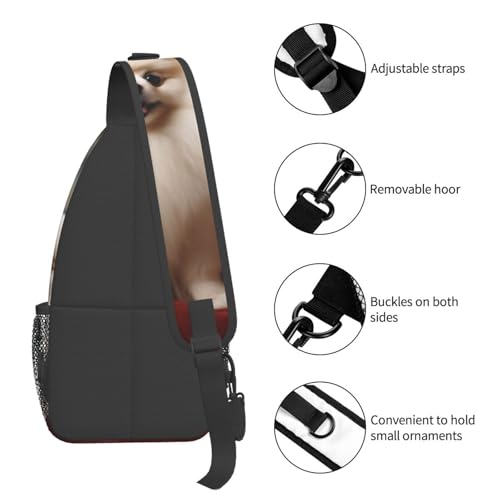 Bolso cruzado diagonal hombre mochila bandolera miniatura 5