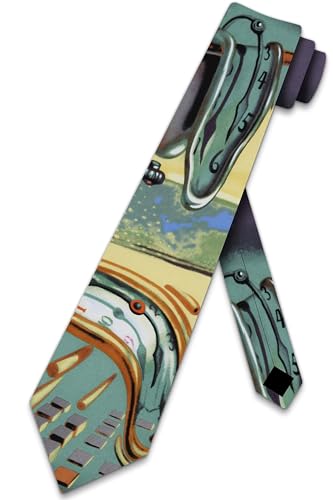 Three Rooker Persistence of Memory Ties - Salvador Dali Necktie