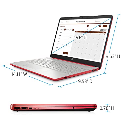 Hp 2022 Newest Pavilion 15.6" Hd Laptop, Intel Quad-Core Pentium Processor, 16Gb Ram, 1Tb Ssd, 11 Hr Battry Life, Intel Uhd Graphics, Hd Webcam, Bluetooth, Hdmi, Usb Type-C, Scarlet Red, Win 11 #TOP2