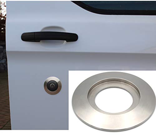Kaypart périphérique de Lunette pour Ford Transit Custom 2012-2021 Mise à Niveau de sécurité de la Porte du conducteur Cover