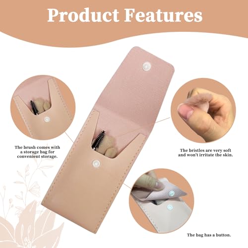 Make Up Brushes Set of 8, Professional Foundation Concealers Powder Blush Blending Face Eye for Travel,Suitable for daily use and travel, it is convenient to carry. - Image 6