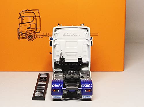 Amazon.co.jp: Super Rare! White Blue! GCD 1/64 Scania S730 Truck