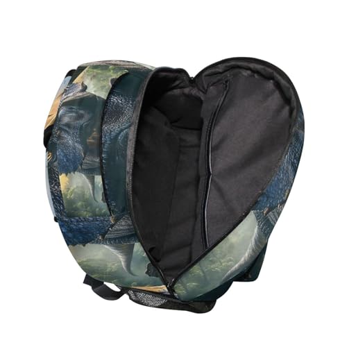 ALAZA Prehistoric Jungle Triceratops Backpacks for Girls Boys Elementary School Bag Kids Bookbag Personalized Travel Daypack 3rd 4th 5th Grade Rucksack 16in Laptop Back Pack3