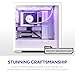 NZXT N7 B650E - AMD B650 Chipset - Supports AMD Ryzen 9000 8000 & 7000 Series CPUs (Socket AM5) - ATX Gaming Motherboard - Integrated Rear I/O Shield - DDR5 - Wi-Fi 6E - White