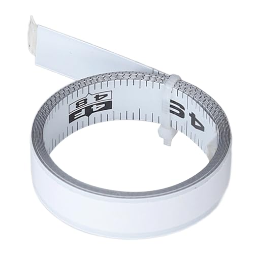 Cinta métrica adhesiva 4FT con respaldo para mediciones miniatura 5