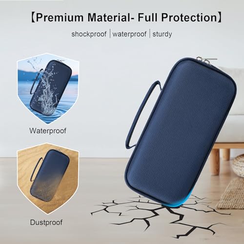 Image of Elonbo Carrying Case for Bushnell Golf Wingman HD GPS Speaker, Navy