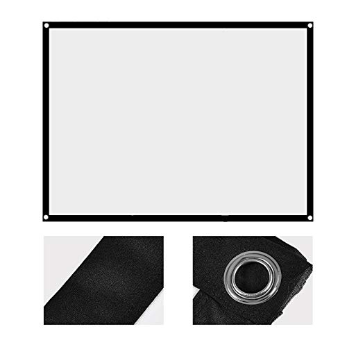 Pantalla de proyección portátil plegable 72 pulgadas 4:3 miniatura 5