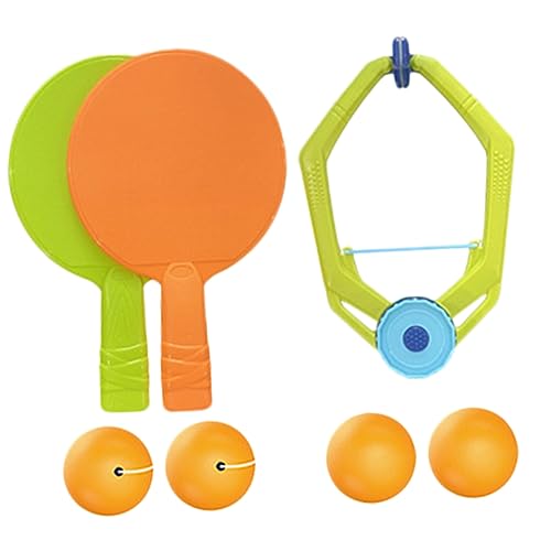 SUPVOX Children's Indoor Pingpong Training Device Boys and Girls Table Tennis Toy Family Interactive Easy to Assemble Sturdy Material