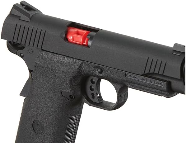 GoldenBall KJW Metal Slide KP11 CO2 Semi-Automatic Airsoft Pistol with Two CO2 Magzine (CO2 Included)